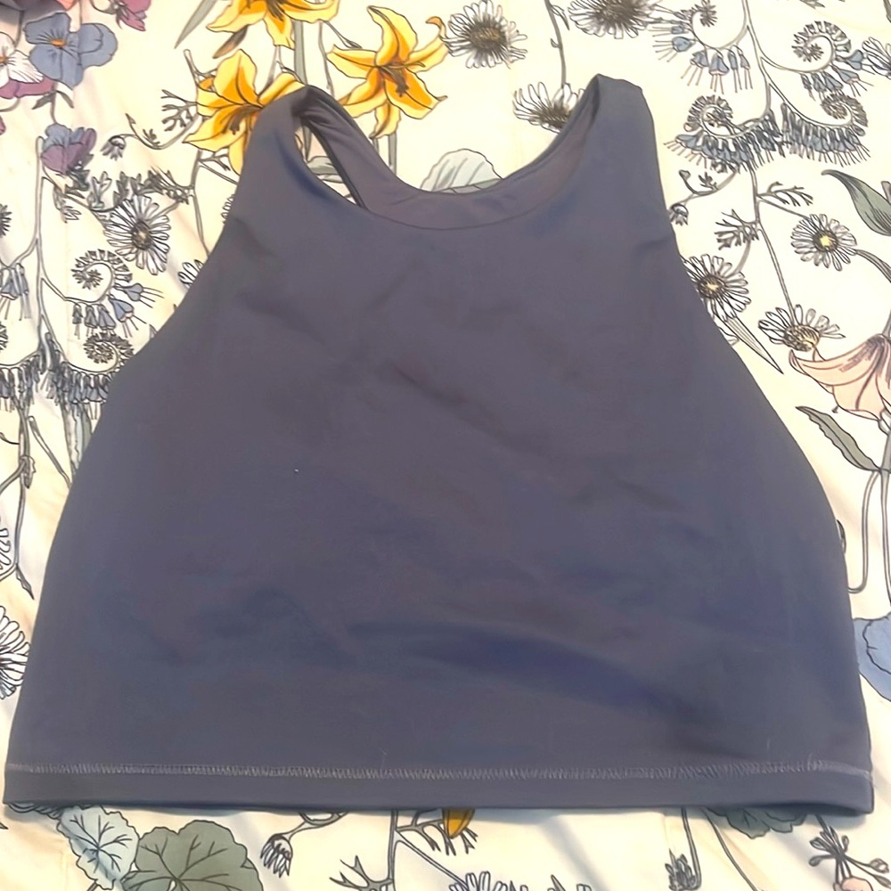 DSG Tank top dark purple/grey size 10-12